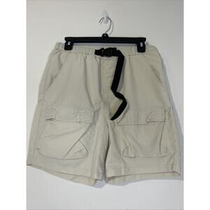 Pacsun Shorts Men Medium Adult Khaki Cargo Casual Belted Nylon Hiking